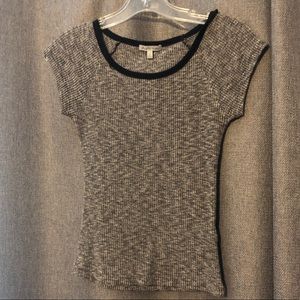 Gray form fit t-shirt